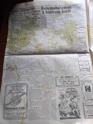 Cumhuriyet Gazetesi - 17 Mayıs 1946 - dünyayı saran istikrarsızlık içinde vazifemiz yazan  Abidin Daver Başmakale - Dörtler Konferansı dün öğleden sonra dağıldı - eski İngiliz bakanı Eden'in demeci dünya muvazenesini kaybetmiş haldedir - bolu'daki muhakemenin son celselerinde şahitler dinlenirken fotoğraf - Bolu muhakemesi 5 haziran'a kaldı - Mareşal Antonescu halk mahkemesinde vasiyetnamesini okudu - talebeler arasında model uçak yarışı - milli korunma kanunu kaldırılabilir mi yazan Profesör Ziyaeddin Fahri Fındıkoğlu - Sonsuz panayır yazan Halide Edip Adıvar Yazı Dizisi - Milli Şef İsmet İnönü Belgrad büyükelçimiz Tevfik Kamil Koperleri kabul buyurdular - Yunanistan faşistliğe doğru kayıyormuş - Yunan caz yıldızları Vlahopulu ve Yanis Spartakos Taksim belediye gazinosunda - M. Çakır Yenikapı Gazinosu Yarın akşamdan itibaren Yaz mevsimine başlayacaktır - Suzan Yakar Safiye Tokay Hacer Buluş Salahattin Pınar Necati Tokyay Besim Hoşses Gecesi İçin Şen Bahçe aile gazinosunda