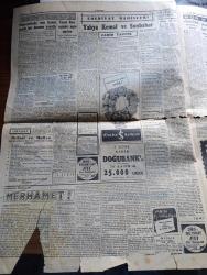 Cumhuriyet Gazetesi - 18 Kasım 1954 - acele işe yazan Nadir Nadi Başmakale - hükümet şekere dair haberleri yalanlıyor - Cumhurbaşkanı General Nagip istifa ediyor fotoğraf - Karadeniz ve Akdeniz'de NATO savunma faaliyeti - Lord Mountbatten dün akşam başvekil Adnan Menderes ile bir arada fotoğraf - millet gazetesi sahibi 8 ay hapse mahkum oldu - Von Papen'i öldürmek emrini alan Sovyet Ajanı - hazine Dünya gazetesi aleyhine dava açıyor - Yahya Kemal ve sonbahar yazan Cahit Tanyol - hapishanede gazeteci yazan Burhan Felek - Malatya'da Atatürk mitingi - paydos filmi elhamra sinemasında - Beşiktaş dün Beyoğlusporu 3 1 mağlup etti - Kasımpaşa İstanbulspor maçı yarın yapılıyor - Jeronimonun Oğlu filmi Lale sinemasında - 1001 kuyu yazan Va Nü yazı dizisi -  Zoraki Diplomat yazan Yakup Kadri Karaosmanoğlu Yazı Dizisi - Antalya'da bulunan tarihi eserler - 2 milyon satılan İtalya'da günün hadisesi olan yasak kitap Romalı Dilber - kız liseleri voleybol maçında Çamlıca İstanbul lisesini 2-0 yendi