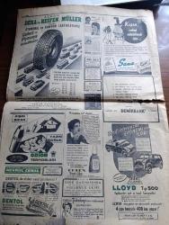 Cumhuriyet Gazetesi - 18 Kasım 1954 - acele işe yazan Nadir Nadi Başmakale - hükümet şekere dair haberleri yalanlıyor - Cumhurbaşkanı General Nagip istifa ediyor fotoğraf - Karadeniz ve Akdeniz'de NATO savunma faaliyeti - Lord Mountbatten dün akşam başvekil Adnan Menderes ile bir arada fotoğraf - millet gazetesi sahibi 8 ay hapse mahkum oldu - Von Papen'i öldürmek emrini alan Sovyet Ajanı - hazine Dünya gazetesi aleyhine dava açıyor - Yahya Kemal ve sonbahar yazan Cahit Tanyol - hapishanede gazeteci yazan Burhan Felek - Malatya'da Atatürk mitingi - paydos filmi elhamra sinemasında - Beşiktaş dün Beyoğlusporu 3 1 mağlup etti - Kasımpaşa İstanbulspor maçı yarın yapılıyor - Jeronimonun Oğlu filmi Lale sinemasında - 1001 kuyu yazan Va Nü yazı dizisi -  Zoraki Diplomat yazan Yakup Kadri Karaosmanoğlu Yazı Dizisi - Antalya'da bulunan tarihi eserler - 2 milyon satılan İtalya'da günün hadisesi olan yasak kitap Romalı Dilber - kız liseleri voleybol maçında Çamlıca İstanbul lisesini 2-0 yendi