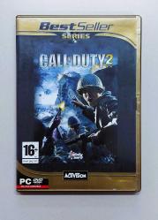 Call of Duty 2 PC DVD Orijinal Bilgisayar Oyunu (Gold Krom Kutu)