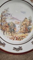 Limoges duvar tabağı