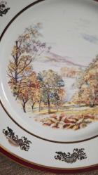 Limoges duvar tabağı