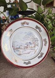 Limoges duvar tabağı