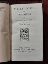 Herman Melville – Moby Dick, Oxford University Press, 1952