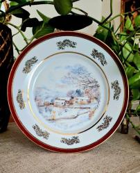 Limoges duvar tabağı