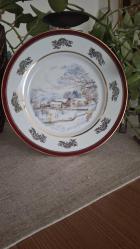 Limoges duvar tabağı