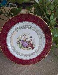 Limoges duvar tabağı