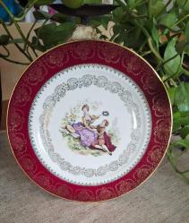 Limoges duvar tabağı