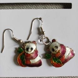 Mineli Koala Küpe,vintage