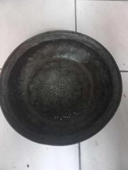 ANTİKA BAKIR İLİSTİR SÜZGEÇ 33 CM  1450 gram