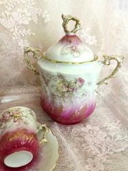 limoges fincan ve kurabiyelik