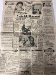 TERCÜMAN GAZETESİ - 14 ARALIK 1985 - SADECE 2 SAYFADIR -Halef oğlu-Mayrettin Erkman-Vilma Polat-Zafer Atay-Cindoruk-Sadi Soka-Adnan Kahveci-Mehmet Yıldırım-Hümeyni-Ayetullah Muntezari-Ahmet Kabaklı-Rauf Tamer-Nazlı Ilıcak-Kemal Önder-Demirel-Türkiye NATO’daki çatlak seslerden şikayetçi-Halef oğlu: Gaflete düşmeyelim-Görüşmeler-Türkiye tarafsızlık politikasından vazgeçmemelidir-Çoğunluk şikayetçi ama Özal’ın gitmesini isteyenler azınlıkta-Ermeni tasarısı oy hesabına dayanıyor-Sovyetlerin küstahlığı-Demirel: Askeri müdahaleler çare getirmez-Muhalefet zengin piyangosuna el attı-Bebek sahibi olan Turna ailesi havalara uçuyor-Hümeyni’nin açıklamasından sonra gözler İran’ın 2. adamına döndü-Dünyanın çözmeye çalıştığı bilmece: Ayetullah Muntezari-Ailenin ekonomik alternatifi-Yılbaşı sektörü-Elbette IDP-Çare DYP’dir-DYP’yi bırak ANAP’ı tut-Demokrasiden ne anlıyoruz-Muğla Valiliği’nin açıklaması