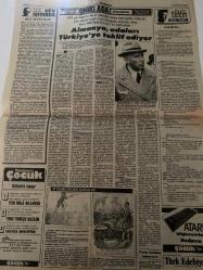 TERCÜMAN GAZETESİ - 29 KASIM 1985 - SADECE 2 SAYFADIR -i Turgut Özal-Şevket Yılmaz-Cindoruk-Rahşan Ecevit-Nazlı Ilıcak-Ahmet Kabaklı-Fahir Armaoğlu-Rauf Tamer-Ferdi Bozdağ-Murat Aslan-Hitler-Türk işçileri-Almanya-Galatasaray-Trabzonspor-Uğurlu-Özal içe ve dışa şikayet edilecek-Savunma sanayimiz için teklif yağmuru-Cindoruk: ANAP Marlboro partisi-Kömür mafyası ile gizli pazarlık-Gölet patladı vergi memuru kayboldu-Gümrükten at satışı iddiası-En büyük engel işsizlik-DSP toplu sözleşme ve grev hakkını teminat hale getirdi-Rahşan Ecevit’in başarı şansı az-Politikada bebeklik hastalığı-Her şeyin başı-Almanya adaları Türkiye’ye teklif ediyor-Oniki Ada meselesi-Polisive-O günlerden çizgiler