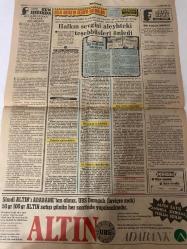 TERCÜMAN GAZETESİ  - 12 KASIM 1985 - SADECE 2 SAYFADIR -Evren-Kenan Akın-Alpteoğmen-Türkeş-Özal-Taha Akyol-Ahmet Kabaklı-Rauf Tamer-Nazlı Ilıcak-Celal Bayar-Orçun Urgu-Emin Erdoğan-Hikmet Bayrak-Fakirleşerek büyüyoruz-Türkeş: Yansızlık yanlış davranıştır-Evren Abu Dabi’de Dostluk turu başladı-Hedef Türkiye’yi yıpratmak-Ermeni sahte mültecileri sömürüyor-Özal: Öğrenci affı tasarısı hazır-Ağrı Dağı’ndan düşen kamyonda 18 kişi öldü-Benzin deposunda özel zula Eroin operasyonu-Peşin vergi hafifletiliyor-Halkın sevgisi aleyhteki teşebbüsleri önledi-Bir haftalık hürriyet-Bir tebliğ ve düşündürdüğü-Bulgar Yunan cinayet ortaklığı-Bir küçük mesele