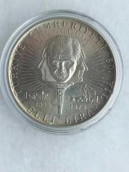 1973 YILI TÜRKİYE CUMHURİYETİ 50. YILI 50 LİRA DARPHANE HATIRA GÜMÜŞ