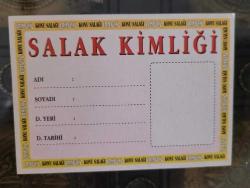 LOT.6 » SALAK KİMLİĞİ. ESPRİLİ. BOŞ. DOLDURULABİLİR.