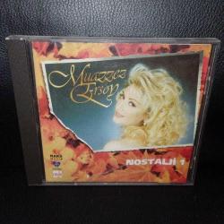 CD Muazzez Ersoy nostalji 1 albümü. Orijinal. 1995 Raks kırmızı bandrol dönem baskı arşivlik koleksiyonluk albüm çok iyi durumda
