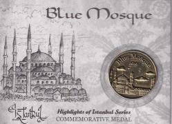 İSTANBUL SULTAN AHMED CAMİ ÖZEL KİTİNDE HATIRA MADALYON