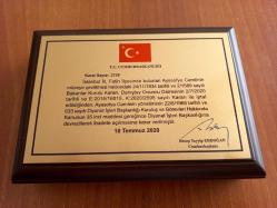 2020 AYASOFYA-İ KEBİR CAMİİ ŞERİFİ YENİDEN İBADETE AÇILIŞI 2 Lİ SETİ ORİJİNAL AHŞAP KUTUSUNDA GÜMÜŞ - BRONZ SERTİFİKALI