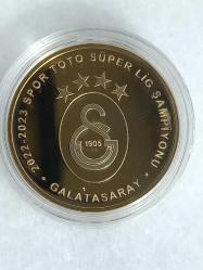 Galatasaray 23.şampiyonluk Gümüş Üzeri Altın Kaplama