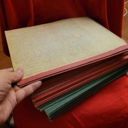 30 ADET TAM CÜZDEN OLUŞAN OSMANLI BASKI KURANI KERİM. NADİRATTAN.