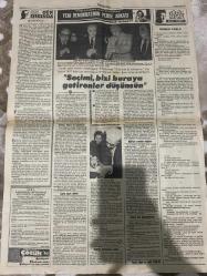 TERCÜMAN GAZETESİ  - 1 EKİM 1985 - SADECE 2 SAYFADIR -Ahmet Kabaklı-Nazlı Ilıcak-Rauf Tamer-Sıtkı Uluç-Resuloğlu Savaşı Türkler önler-Yavuz İlkokulu’nun 7 sınıfı 7 ayrı dükkânda-Ek imtihan şoku-ANAP Alçaçtı’da MDP adayını transfer etti-Traktörü makam arabası diye kullanıyor-Resuloğlu haysiyet divanında-Seçimi bizi buraya getirenler düşünsün-Kuşoğlu-Dönkö tablo-Maya neden tutmuyor
