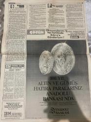 TERCÜMAN GAZETESİ  - 24 MAYIS 1981 - SADECE 2 SAYFADIR -Emre Gönensay-Muhlis Özyörük-Tarık Buğra-Dr. Kamuran Şinel-Turgut Bey Türkiye ve İngiltere-Tedavüldeki para bir haftada 5 milyar lira azaldı-AEG’de fiyat artışı yok gider vergisi fiyatlara eklenmedi-Ve yenilik AEG’de-Zam ve yürüyüş-İleri görüş-Marie Antoinette 1981-Fasulyeden rakıya-Akşamcılara tavsiyeler-Turgut Bey’in masrafı-Bu bürokrasi ile mi-Zamların ardındaki ucuzluk-Sinüzit nedir-100. yıl altın ve gümüş hatıra paralarınız Anadolu Bankası’nda