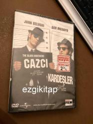 cazcı kardeşler dvd  (ambalajı açılmamış)  the blues brothers  (john belushi dan aykroyd)