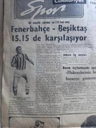 Cumhuriyet Gazetesi - 5 Ekim 1958 - Dikkat Edilecek Nokta Yazan Nadir Nadi Başmakale - Başbakan Adnan Menderes Diyanet İşleri Reisi Eyüp Sabri Hayırlıoğlu fotoğraf - Diyanet İşleri Reisi Eyüp Sabri Hayırlıoğlu'nun İstifası Bekleniyor -   Adnan Menderes İETT'nin Zamlarını Fazla Buldu - Dumlupınar Denizaltısı'na Dalış - Devlet Tiyatroları İçin Verilen Yeni Kararlar - İnkılapların Banisi Atatürk Eyüp Sabri Hayırlıoğlu'nun Karşısına Dikiliyor - Osmanlı Donanmasının Tarihinde Karanlık Sayfalar Yazan Cemalettin Saraçoğlu Yazı Dizisi - De Gaulle'ün Sabrı Yazan Hasan Ali Yücel Köşe Yazısı - Otobüste Harem Ve Selamlık - Haftanın Şakaları Yazan Burhan Felek - Eğlenceler Köşesi - İsrail Ormanlarının Robin Hood'u Derleyen M. Kenan Kan Yazı Dizisi - 1958 1959 Yunus Nadi Armağanı Röportaj Müsabakası Gari Köyü Yazan Eldem Ergenekon - Fenerbahçe Beşiktaş 15.15 de Karşılaşıyor - Fenerbahçe Kaptanı Naci Erdem - Basın Toplantısında Orhan Şeref Apak Dedi Ki Hakemlerimiz Beklenen Başarıyı Gösteremediler