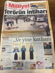 MİLLİYET GAZETESİ DOĞUM GÜNÜ HEDİYESİ - 28 MART 1999 - TAM TAKIM 32 SAYFADIR -Fikret Bila-Doğan Heper-Güngör Mengi-Güneri Civaoğlu-Hasan Cemal-Bedri Koraman-Bilal Meşe-Doğan Koloğlu-Atila Gökçe-Ömer Üründül-Ahmet Çakar-Ali Gültiken-Gürcan Bilgiç-Cengiz Malgir-Can Tütüncü-Yıldız Tütüncü-Behzat Uygur-Süheyl Uygur-Gülben Ergen-Şahsenem-Rober Hatemo-Mehtap Saraç-İzzet Yıldızhan-Nejat Uygur-Sylvester Stallone-Kurt Russel-Aslı Öktener-Gürkan Ata-Terörün intiharı-Ve yine katliam-Helal olsun size-Sergen tarihe geçti-Taksim’de terör-Yarın artık bugün-Türk teknolojisi Avrupa’da-Çizgisiyle karikatür-Bedri Koraman