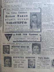 Cumhuriyet Gazetesi - 30 Haziran 1946 - Bir Buçuk Milyon insanın hakkı aranmayacak mı yazan Abidin Daver Başmakale - Mareşal Fevzi Çakmak'ın cumhuriyet'e beyanatı Fotoğrafı - Celal Bayar Adana'da tezahüratla karşılandı fotoğraflar - omuzlarda taşınan Demokrat Parti Genel Başkanı Celal Bayar - Cumhuriyet Halk Partisi'nin göstereceği adaylar - Halk Partisi Genel sekreteri Nafi Atuf Kansu Fotoğrafı - İstanbul'da seçim hazırlığı bitti fotoğraf - Dörtler gene anlaşamadı - Galatasaray fransızlarla 1-1 berabere kaldı fotoğraf - atom tecrübesi Bu gece sabaha karşı yapılacak - Arap birliğinin gizli kararı - Cemal Nadir Karikatür - haftanın şakaları yazan Burhan Felek - karikatür sergisi - ses tiyatrosunda ilk yeni piyes kadınlar Adası - Sonsuz panayır yazan Halide Edip Adıvar Yazı Dizisi - teknik üniversiteden mezun olan gençler - Suzan Yakar yakartepe'de - İsmail dümbüllü Ve Müzeyyen Senar Işıl Beyazıt lalede - İstanbul'a gelecek olan maruf sinema artisti Rozita Serano fotoğraf - Safiye Ayla