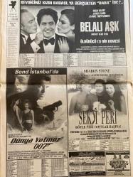 MİLLİYET GAZETESİ DOĞUM GÜNÜ HEDİYESİ - 14 OCAK 2000  - TAM TAKIM 30 SAYFADIR -Ecevit-Apo-Fikret Bila-Serpil Cevikcan-Dervisoglu-Bahceli-Nedim Sener-Hillary-Org. Kivrikoglu-Mustafa Dogan-Briegel-Gurcan Bilgic-Dogan Kologlu-Erdogan Senay-Cemal Eren-Ersun Yanal-Terim-K. Hakan-Hakan Sukur-Okan-Emre-Suat-Ertugrul-Dilaver Onaran-Tuna Yavuz-Lale Manco-Ahmet Mete Iskara-Gonul Hanbay-Serhat Oguz-Hugh Grant-James Caan-Jeanne Tripplehorn-Sharon Stone-Andie Macdowell-Albert Brooks-Jeff Bridges-Pierce Brosnan-Sophie Marceau-Robert Carlyle-Denise Richards-Robbie Coltrane-Judi Dench-John Cleese-Desmond Llewelyn-Maria Grazia Cucinotta-Colin Salmon-Samantha Bond-Idam protokolu-10 trilyonluk sahte fis-Balik agina baris takildi-Dertliler derman pesinde-Kongre acmaza girdi-Profesyonel yonetici devri-Bes ozel adam-Karadeniz derbisi-Tatile gidenler Sidney’le dondu-Oku bakiyim: Deprem-Belali ask-Dunya yetmez 007-Seksi peri