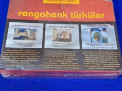 RENGAHENK TÜRKÜLER ANADOLU SEVDASI  MÜZİK CD - SIFIR  3 CD ALBÜM