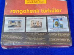 RENGAHENK TÜRKÜLER ANADOLU SEVDASI  MÜZİK CD - SIFIR  3 CD ALBÜM