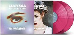 MARINA AND THE DIAMONDS - ELECTRA HEART PLATINUM BLONDE 10TH ANNIVERSARY EDITION LIMITED MAGENTA TRANSLUCENT PLAK 2 LP 2022