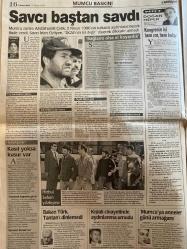 MİLLİYET GAZETESİ DOĞUM GÜNÜ HEDİYESİ - 13 MAYIS 2000  - TAM TAKIM 34 SAYFADIR -Doğan Heper-Hasan Cemal-Hikmet Bila-Çetin Özek-Köksal Bayraktar-Temel Karasay-Yaşar Saygı-Sina Koloğlu-Atila Gökçe-Halil Özer-Ahmet Çakar-Murat Ağca-Bilal Meşe-Nihat Geven-Nurdan Akıner-Bülent Uluer-Hasan Pulur-Hilmi Yavuz-Attila İlhan-Hilmi Yavuz-Zeki Alasya-Metin Akpınar-Madeline Albright-Cenk Başlamış-Zeynep Oral Savcının gafleti-Köprüleri attılar-Allahaismarladık-Annenize ne aldınız-Şölenden kabusa-Büyüyü Altay bozdu-İstanbulspor’a dost eli-Antalya istediğini aldı-Yıldız Kenter Aydınlardan korkarım-Beklan Algan ilk kez soyunmuyor-Fenerbahçe ve kaptanı-Attila İlhan suç işliyor-FBI’dan casus gazeteci alarmı-Albright Cadı avına gerek yok-Putin demokrasisine ilk darbe-Ödül barış için çalışan tüm annelerin-Söz Savcının-karikatürcü Hasan Kaçan