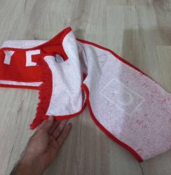 TÜRKİYE EUR0 2008 AVRUPA ŞAMPİYONASI A MİLLİ TAKIM HAVLU ATKI ORJİNAL SPOR FUTBOL KOLEKSİYON  NOSTALJİ