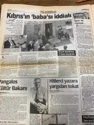 MİLLİYET GAZETESİ DOĞUM GÜNÜ HEDİYESİ - 13 NİSAN 2000  - TAM TAKIM 36 SAYFADIR -Devlet Bahçeli-Bülent Ecevit-Rahşan Ecevit-Taha Akyol-Güneri Cıvaoğlu-Hikmet Bila-Fatih Terim-Gheorghe Hagi-Erhan Telli-Ercan Güven-Attila Gökçe-Zafer Arapkirli-Zarife Yıldırım-Murat Ağca-Günseli Önal-Ümran Avcı-Taha Akyol-Aslı Oktener-Neslihan Güyar Cep’ten rekor çıktı-Asker de olur-Mutfak çetesi-Türkerler alınmalı-Korkuyorum-Leeds’ten tehdit-Minderin ana kuzusu-G.Saray podyumda da şampiyon-Dişi timsahlar-Bu kez rahatlattı-İşsizim fanatiğim bunalımdayım-Bahçeli’nin penceresinden