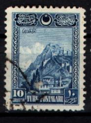 1926 Yılı Londra Baskısı Posta Pulları 10 Kuruş 1926 (tp0495) İsfila 1166