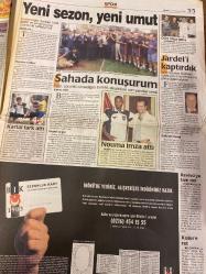 MİLLİYET GAZETESİ DOĞUM GÜNÜ HEDİYESİ - 2 TEMMUZ 2000  - TAM TAKIM 34 SAYFADIR -İnan Kıraç-Güneri Cıvaoğlu-Doğan Heper-Yalçın Doğan-Ergun Tata-Kartal Yiğit-Selim Soydan-Cengiz Mataracı-Vedat Günay-Mehmet Çiftçi-Oramiral Erdil-Özgür Cebe-Gökçer Tahincioğlu-Aziz Nesin-Ceyler Erşen-Boğulduk-Murat Gündüz-Fabien Barthez-Atilla Gökçe-Emre Belözoğlu-San Kırımlı-Nedved Ne Var Can-Binlerce ortağı kaçırdılar-Dünya Bankası bile bezdi-Vatandaş kaybetti Uzunlar kazandı-Avrupa’nın taç töreni-Yeni sezon yeni umut-Yeni sezona kurban keserek girdiler-Sahada konuşurum-Kartal fark attı-Jardel’i kaptırdık-Nouma imza attı-F.Bahçe hataydı-Türk kasırgası-Biz çok hain gördük-Karanfiller yanan canlara-32 çocuklu Hizbullahçı-7 yıl yargılama 33 idam-Melih Aşık-Dr. Bekir Ceylan-Yalçın Doğan-Nihat Altuntaş-Nuz Kuşdemir-Fikret Bila-Ahmet Tulgar-Ali Haydar Yurtsever-Nuri Ergin-Ekurt Yergüder-Muzaffer Yalçın-İsmail Polat-Vali Ayhan Çakır-Cennet Nar-Sezai Tüfekçi-Sezgin Ergin-Usta ve Çırak-Sevgi emektir-Temmuz hüzünle