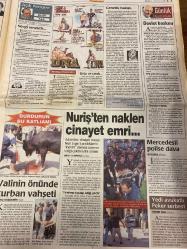 MİLLİYET GAZETESİ DOĞUM GÜNÜ HEDİYESİ - 2 TEMMUZ 2000  - TAM TAKIM 34 SAYFADIR -İnan Kıraç-Güneri Cıvaoğlu-Doğan Heper-Yalçın Doğan-Ergun Tata-Kartal Yiğit-Selim Soydan-Cengiz Mataracı-Vedat Günay-Mehmet Çiftçi-Oramiral Erdil-Özgür Cebe-Gökçer Tahincioğlu-Aziz Nesin-Ceyler Erşen-Boğulduk-Murat Gündüz-Fabien Barthez-Atilla Gökçe-Emre Belözoğlu-San Kırımlı-Nedved Ne Var Can-Binlerce ortağı kaçırdılar-Dünya Bankası bile bezdi-Vatandaş kaybetti Uzunlar kazandı-Avrupa’nın taç töreni-Yeni sezon yeni umut-Yeni sezona kurban keserek girdiler-Sahada konuşurum-Kartal fark attı-Jardel’i kaptırdık-Nouma imza attı-F.Bahçe hataydı-Türk kasırgası-Biz çok hain gördük-Karanfiller yanan canlara-32 çocuklu Hizbullahçı-7 yıl yargılama 33 idam-Melih Aşık-Dr. Bekir Ceylan-Yalçın Doğan-Nihat Altuntaş-Nuz Kuşdemir-Fikret Bila-Ahmet Tulgar-Ali Haydar Yurtsever-Nuri Ergin-Ekurt Yergüder-Muzaffer Yalçın-İsmail Polat-Vali Ayhan Çakır-Cennet Nar-Sezai Tüfekçi-Sezgin Ergin-Usta ve Çırak-Sevgi emektir-Temmuz hüzünle