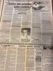 MİLLİYET GAZETESİ DOĞUM GÜNÜ HEDİYESİ - 20 AĞUSTOS 1988  - TAM TAKIM 20 SAYFADIR -Cem Türkyü-Cemal Karamenderes-Hüseyin Kaya-Özcan Ercan-Altan Öymen-Anne Evren-Senay Gürsel-Aydın Doğan-Orhan Aldıng-Atilla Gökçe-Bülent Peksan-Yusuf Tunaoğlu-Necati Karakaya-Reşit Köstem-Tayfun Türe-Murat Başkaya-Namik Sevik-Hasan Pulur-Murat Erbey-Kristin Yiğit-Orhan Tokatlı-Şenol Güneş-Teoman Ertan-Haldun Domaç-Taner Değeroğlu-Behliye Aksoy-Birsel Ünlü-İbo-Temel Özal-İnönü-Evren-Aydın Mutlu son-Hedef Şemdinli-Yerli Kartallar: 2-1-İki İngiliz’e kırık not-Müjdat kaptanlığı istemedi-Şenol’dan ağır suçlama-Uçtu uçtu Keyfim uçtu-Hakemlere kalite kontrol-Rüşvet skandalında ikinci soruşturma-TV’de spiker sıkıntısı-Yıldızlar geçidi-Evdeki Fırtına-Aydın’da mutlu son-Temel Özal’dan açılış İnönü’den-Evren’den tepki-Deprem korkusu