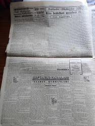 CUMHURİYET GAZETESİ - 17 KASIM 1946 - FİKİRLER NE OLDU YAZAN NADİR NADİ BAŞMAKALE - BİRLEŞMİŞ MİLLETLER SİYASİ KURULUNDA VETO MESELESİ - HAŞMET ORBAY İDAMA REŞİT MERCAN 10 YILA MAHKUM OLDULAR FOTOĞRAF - ANKARA CİNAYETİ HAKKINDA DÜN KARARINI BİLDİREN BOLU AĞIR CEZA MAHKEMESİ HEYETİ FOTOĞRAF - ON SENELİK MİLLİ SAĞLIK PLANI - ZEYTİNYAĞI SATIŞLARI - İSVEÇ'E YİRMİ OTOBÜS DAHA SİPARİŞ EDİLDİ - YUNANİSTAN'DA SAVAŞ DEVAM EDİYOR - YENİ EMNİYET UMUM MÜDÜRÜ HALUK PEPE İSTANBUL'DA FOTOĞRAF - HAFTANIN ŞAKALARI YAZAN BURHAN FELEK - ESKİ MECLİSİ MEBUSAN REİSİ HALİL MENTEŞE'NİN HATIRALARI YAZI DİZİSİ - YAVUZ SULTAN SELİM AĞLIYOR YAZAN FERİDUN FAZIL TÜLBENTÇİ YAZI DİZİSİ - ENDONEZYA HOLLANDA ANTLAŞMASI - GANDİ HASTALANDI - FAŞİSTLİK VE DEMOKRATLIK YAZAN ÖMER RIZA DOĞRUL - REİCHSTAG'I KİMİN YAKTIĞINI HİNDERBURG BİLİYORMUŞ - SARATOGA GÜZELİ BUGÜN LALE VE AR SİNEMALARINDA - FENERBAHÇE SÜLEYMANİYE MAÇI BEŞİKTAŞ GALATASARAY MAÇINDAN DAHA ÇOK DİKKAT ALAKA ÇEKİYOR - MÜZEYYEN SENAR IŞIL İSMAİL DÜMBÜLLÜ