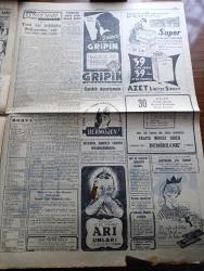 Cumhuriyet Gazetesi - 19 Kasım 1954 - hükümet 10 yıllık bir sağlık programı hazırladı - Atatürk'e ait eser hazırlığı - almanlarla müzakere Pazartesi başlıyor - hürriyeti seçen 5 Çinli İstanbul'da fotoğraf - manken mektebi - operatör Max Thorek Eva Peron sözümü tutsaydı yaşayacaktı dedi - Amerikan filosu geldi fotoğraf - İstinye vapur iskelesi satılığa çıkarılmış - İETT sipariş ettiği malzemeyi getirtemiyor - buzhanelerdeki beyaz peynirlere el konacak - Hüseyin Cahit Yalçın bir davada beraat etti - başvekil Adnan Menderes Amerikan Büyükelçisi Warren'i kabul etti - her yerde olur yazan Burhan Felek - Macar takımı Lobogo bugün geliyor - Galatasaray ModaSpor basketbol maçı - 1001 kuyu yazan Va Nü yazı dizisi - Zoraki Diplomat yazan Yakup Kadri Karaosmanoğlu Yazı Dizisi - taşra'dan gelen veremliler çoğalıyor - 1954-1955 Yunus Nadi mükafatı en güzel fikir yazısı - Garanti Bankası - Edison Ampul - B. Kırım güzellik salonu - bir vergi kaçakçılığı muhbirine 300 bin lira verildi - Tutum Bankası