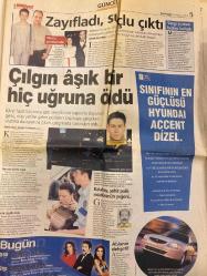 MİLLİYET GAZETESİ DOĞUM GÜNÜ HEDİYESİ - 29 MAYIS 2002 - TAM TAKIM 34 SAYFADIR -Ahmet Necdet Sezer-Bülent Ecevit-Devlet Bahçeli-Hasan Cemal-Güneri Cıvaoğlu-Tuncay Özkan-Feridun Çelik-Sad Orpatat-Hüseyin Kıvrıkoğlu-Kürşat Yılmaz-DHKP-C Özpolat-Serhat Oğuz-Mustafa Oğuz-Aynur Şenoğlu-Rudolf Hoess-Nouma-Cordoba-Sergen Yalçın-Alpay Özalan-Atilla Gökçe-Cüneyt Kırkaya-Necmi Kepetihan-Halil Özer-Hüseyin Tekelioğlu-Yurtiş Tümer-Galip Demir-Ayla Tayhan-Başak Gürsoy-Meral Cihan-Kadife Şahin-Mustafa Özyürek-Ebru Sungur-Botan Berker-Kemal Kıvanç-Cavit Çağlar-Michael Crichton-Aynur Şenoğlu-Tasmaniya Kaplanı DNA’sı-‘O cesur adım’ askerden geldi-İstesem de gidemem-Yüce Yargı affetmedi-Bahçeli yine yerinde saydı-Bahçeli o cesur adımı atar mı-Önümüz kesilirse Tayyip öne çıkar-Yüce Mahkeme affetmedi-Alın size boru hattı-Tasmaniya kaplanı yeniden doğacak-Berlin’in en güzel polisi bir Türk kızı-Ben ölüyorum sen sigorta paramı al-Futbolda vergi reformu-Nouma’ya pençe-Cordoba tamam-Sergen uçuyor