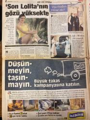 MİLLİYET GAZETESİ DOĞUM GÜNÜ HEDİYESİ - 15 MART 2000 - TAM TAKIM 26 SAYFADIR -Necmettin Erbakan-Eric Lubbock-Barış Arısa-Marina Filiz-Bakan Türk-Fikret Bila-Güneri Cıvaoğlu-Hasan Cemal-Ceren Deniz-Serkan Duygu-Fuat Güner-Halit Ziya Uşaklıgil-Selim İleri-Meral Tamer-Elisabeth Breitenbücher-İsmail Cansever-Ebru Sungur-Tarık Yılmaz-Seçkin Oney-Horst Köhler-Güngör Uras-Asaf Güven Aksel-Naim Talu-Itzhak Nahshum-Ben Asaf-Erbakan’a 312 vizesi yok-PKK’lı Lord-Yüzer yola start-Siyasilere seslendiler-Tarihimizi yeniden yazın-Askerler endişeli-Son Lolita’nın gözü yüksekte-Uçurmadan olmaz abi-Aşk-ı Memnu 100 yaşında-Tüketici Gününüz kutlu olsun-Süt kıyma ve 1 lot TÜPRAŞ-Çevreye petrol bulaştı-Fiat GM ortaklığı 2 milyar dolar tasarruf sağlayacak