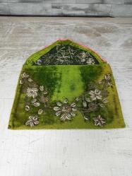 Antika Osmanlı Gümüş Tel Kırma KUR'AN-I KERİM Çantası