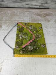 Antika Osmanlı Gümüş Tel Kırma KUR'AN-I KERİM Çantası