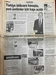 MİLLİYET GAZETESİ DOĞUM GÜNÜ HEDİYESİ - 10 EYLÜL 2003 - TAM TAKIM 30 SAYFADIR -Gülben Ergen-İlyas Atak-Hasan Cemal-Thomas Weston-Güneri Cıvaoğlu-Mehmet Y. Yılmaz-Taha Akyol-Hülya Eroğlu-Özlem Savaş-Yaşar Çakmak-Ali Eyüboğlu-Erdal Kılıç-Yaman Törüner-Levent Köprülü-Bülent Aydın-Hakan Ünsal-Senol Güneş-Hakan Şükür-Okan Yılmaz-Alpay Özalan-Fatih Terim-Sümer Aybaba-Ali Güneş-Cemal Aydın-Bülent Aydın-Nahum-Levent Köprülü-Yıldırım Aktuna-Murat Günak-Rauf Tamer-Vedat Bayrak-Gülsevil Karahan-Ece Ulusoy-Ve kuruş geri dönüyor-Türbanı sokacak-Prova hatası-Artılarımız fazla-Kulüplerden tehdit-Fener’e talih kuşu-Sümer dönmemeli-Şikayetimiz yok-Türkiye istikrara kavuştu, yeni üretimler için kapı açıldı-İşte o kasetteki sakallı tavernacı-Uzan’ın asistanından çıktı-Atak’ın eski sevgilileri panikte-ABD’den tuhaf Kıbrıs çıkışı
