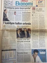 MİLLİYET GAZETESİ DOĞUM GÜNÜ HEDİYESİ - 4 EKİM 2003 - TAM TAKIM 30 SAYFADIR -Recep Tayyip Erdoğan-Cem Uzan-Hülya Avşar-Tarkan-Hasan Cemal-Güneri Cıvaoğlu-Fikret Bila-Tuncay Özkan-Rıdvan Dilmen-Erdoğan Şenay-Yusuf Yıldırım-Bilal Meşe-Şenol Güneş-İlhan Mansız-Emre Aşık-David Beckham-Sergen Yalçın-Fatih Terim-Hakan Şükür-Metin Akçaabat-Efevi Aksoy-Kemal Uzan-Hakan Uzan-Yavuz Uzan-Güngör Uras-Semra Pelek-Bir düşüş daha-Ada havası yaradı-Kartal hasar aldı-Kral’dan ilginç itiraf-Cim-Bom’a Şükür müjdesi-Ülkerspor’un adı yetti-Paralar kaçıyor-Enflasyon tuş oldu-Yurtdışına para kaçırıyorlar-7 katrilyon halkın sırtında-Uzanlar artık tüm dünyada aranacak
